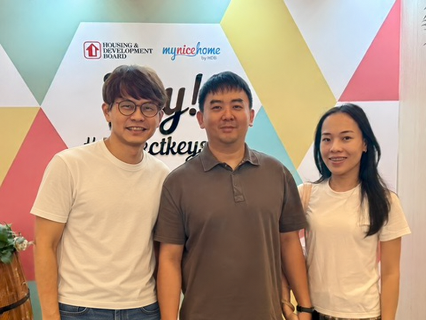 Kim Sen with James Tai